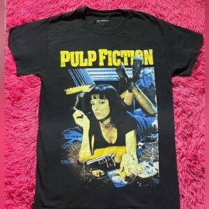 graphic pulp fiction shirt